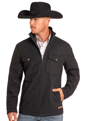 Heather Wool Coat