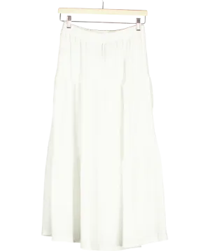 Hiccup White Midi Skirt UK 8
