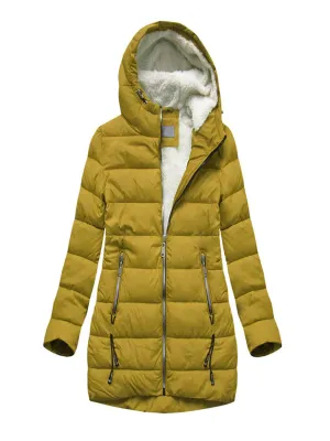 Hooded Plus Cashmere Warm Coat