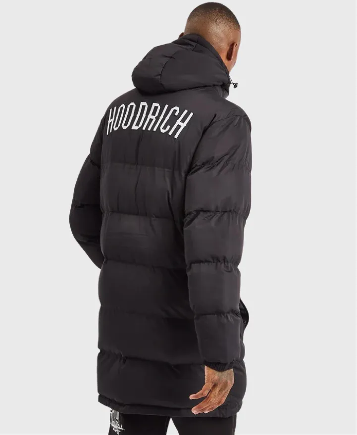 Hoodrich OG Stack Longline Coat Black