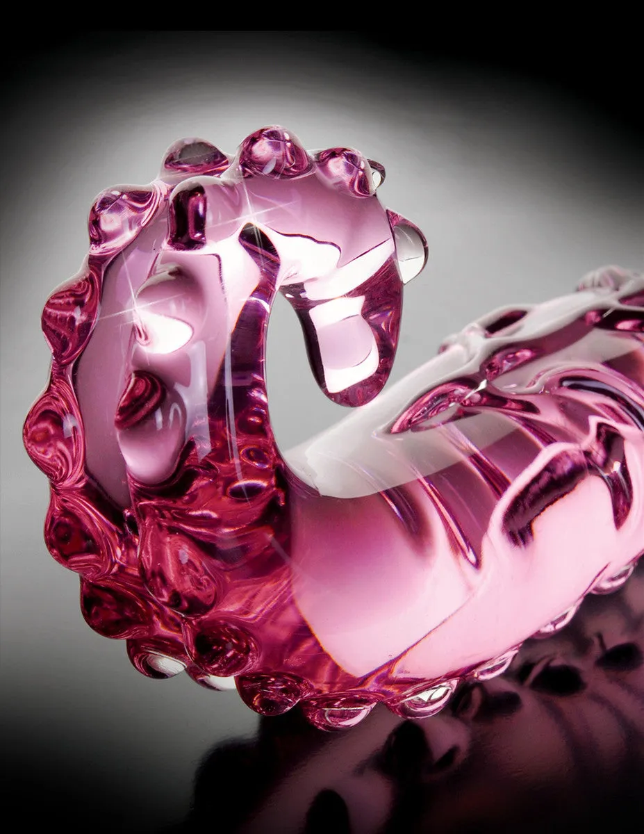 Icicles No. 24 - Pink Tentacle GLASS DILDO