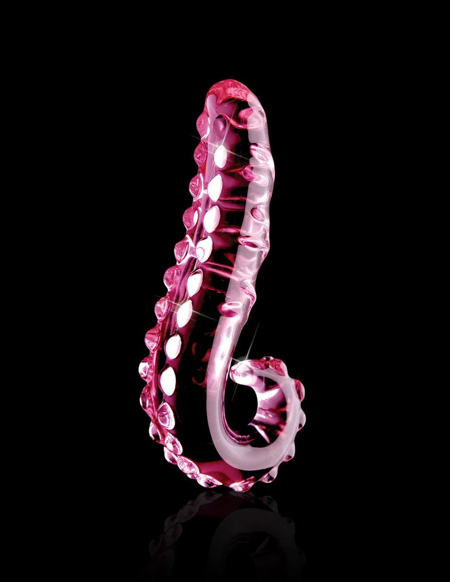 Icicles No. 24 - Pink Tentacle GLASS DILDO