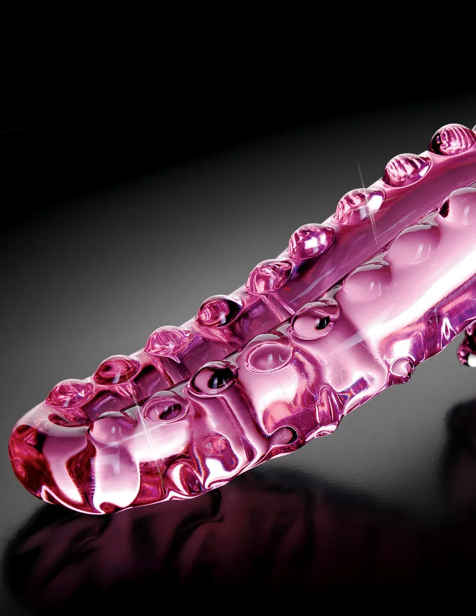 Icicles No. 24 - Pink Tentacle GLASS DILDO