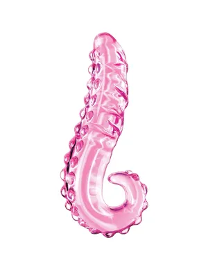 Icicles No. 24 - Pink Tentacle GLASS DILDO
