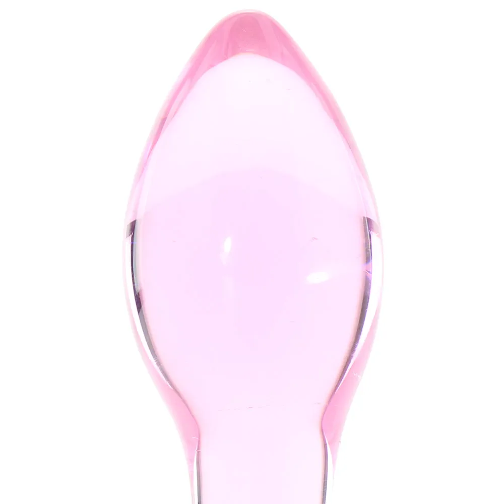 Icicles No. 79 Glass Plug in Pink