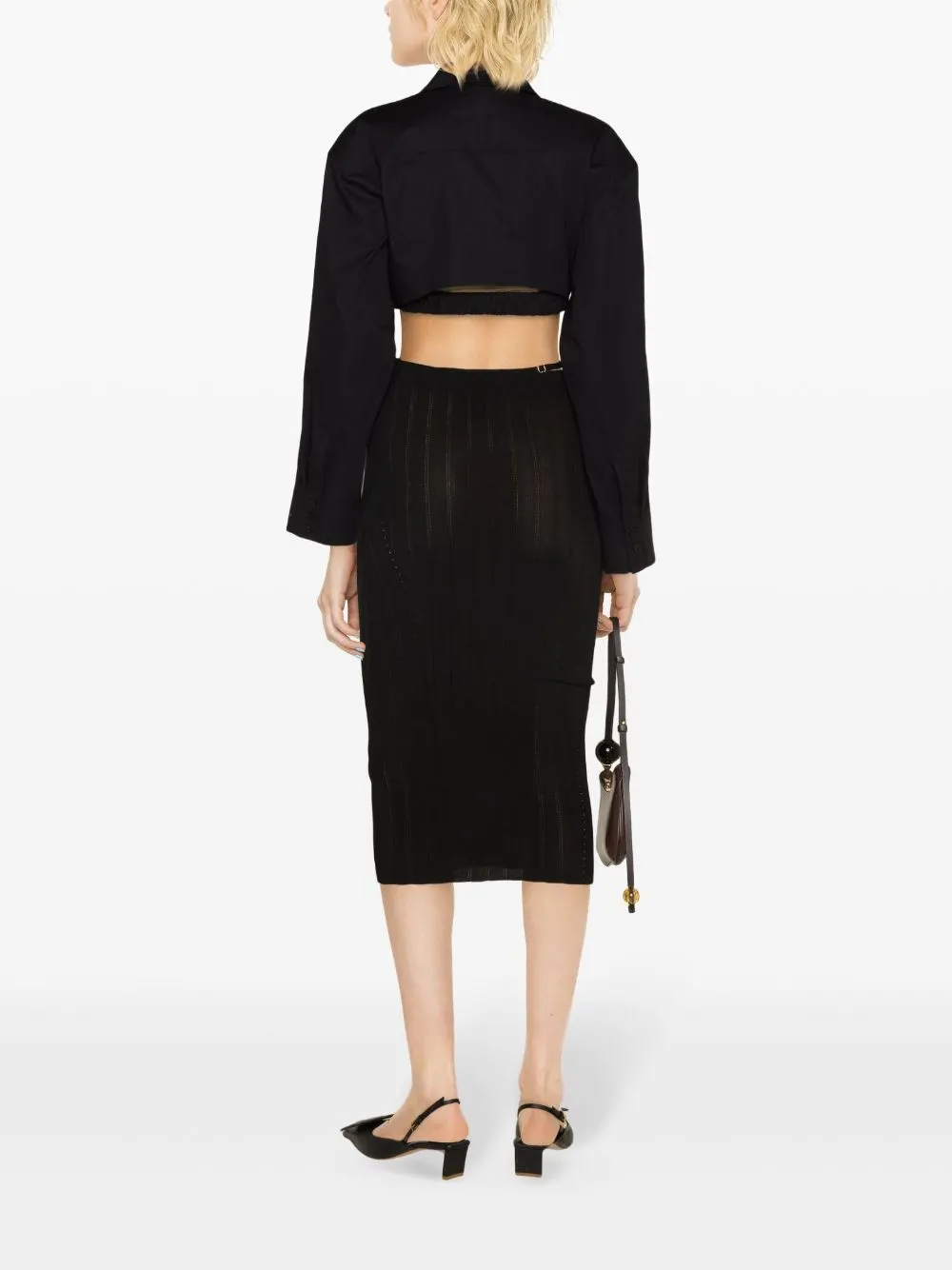 Jacquemus la jupe pralu midi kjol