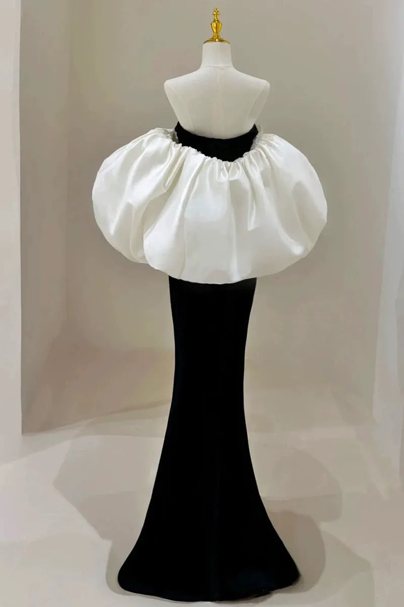 JazzHer Gorgeous Sheath Off The Shoulder Black Velvet Evening Dress Prom Dresses Birthday Outfits (PRE-ORDER)