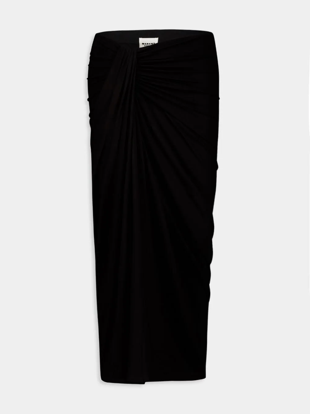 Jeldia Gathered-Detail Midi Skirt
