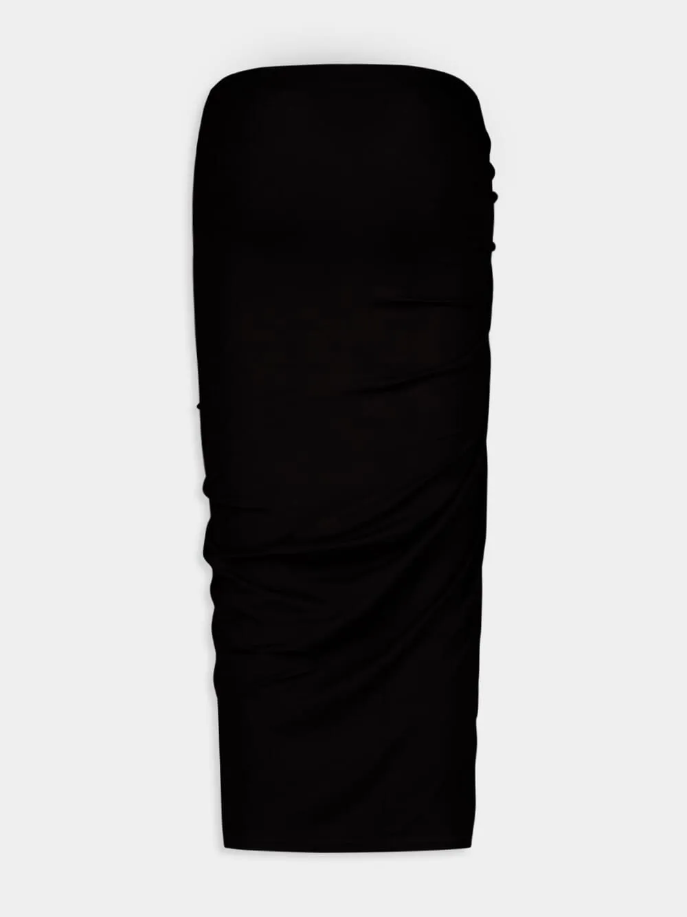 Jeldia Gathered-Detail Midi Skirt