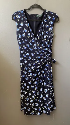 Jersey Surplice Sheath Dress