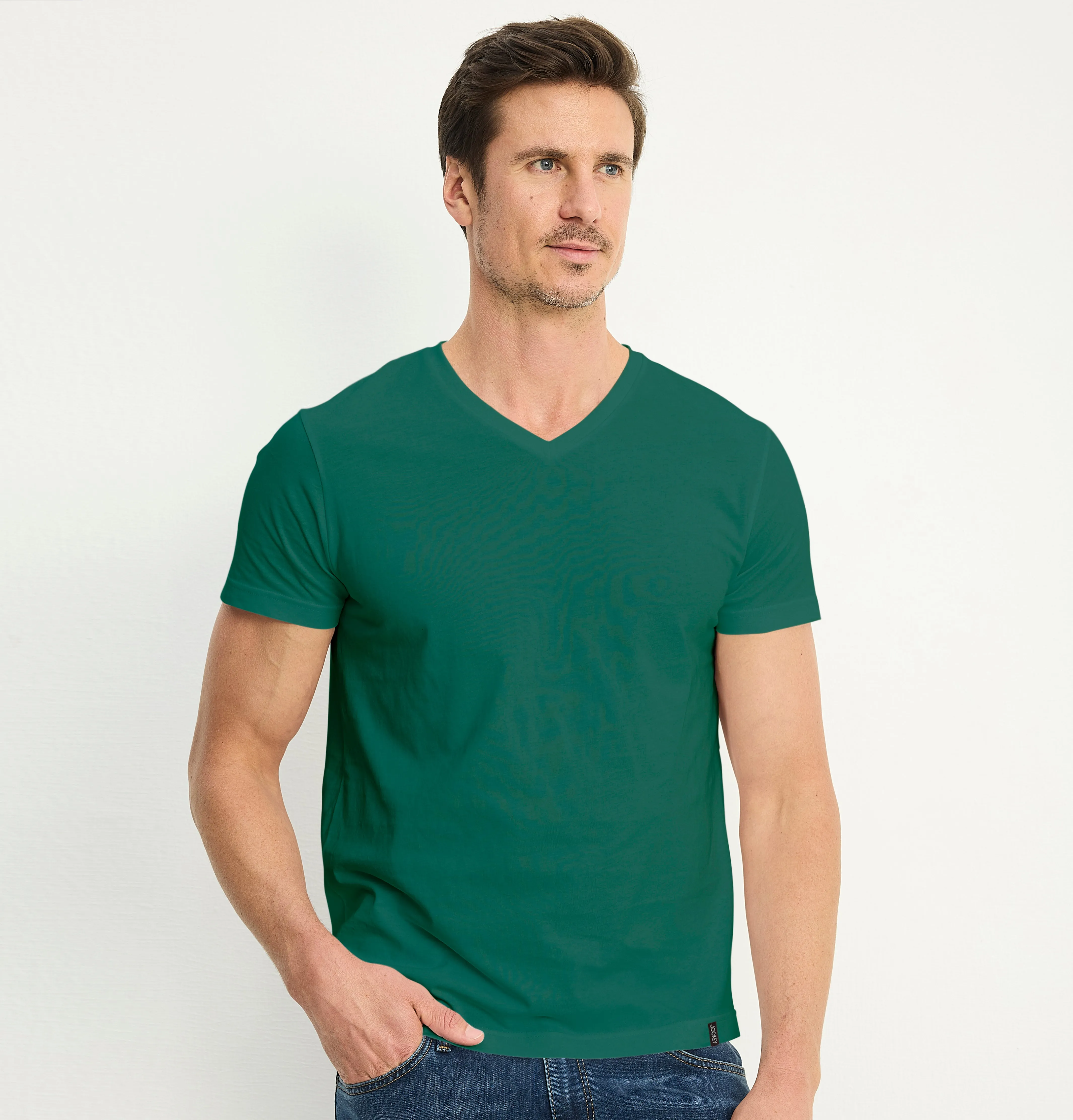 Jockey® ZONE 100% Cotton V-Neck Men's T-Shirt
