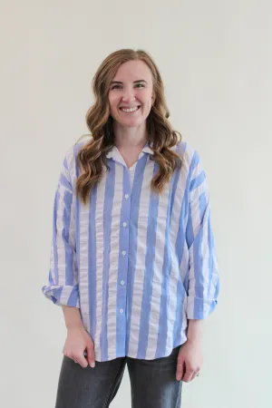 KRISSY LONG SLEEVE BUTTON UP