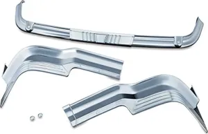 Kuryakyn 6910 Motorcycle Accent Accessory: Rear Tour-Pak Tri-Line Light Accent for 2014-19 Harley-Davidson Motorcycles, Chrome
