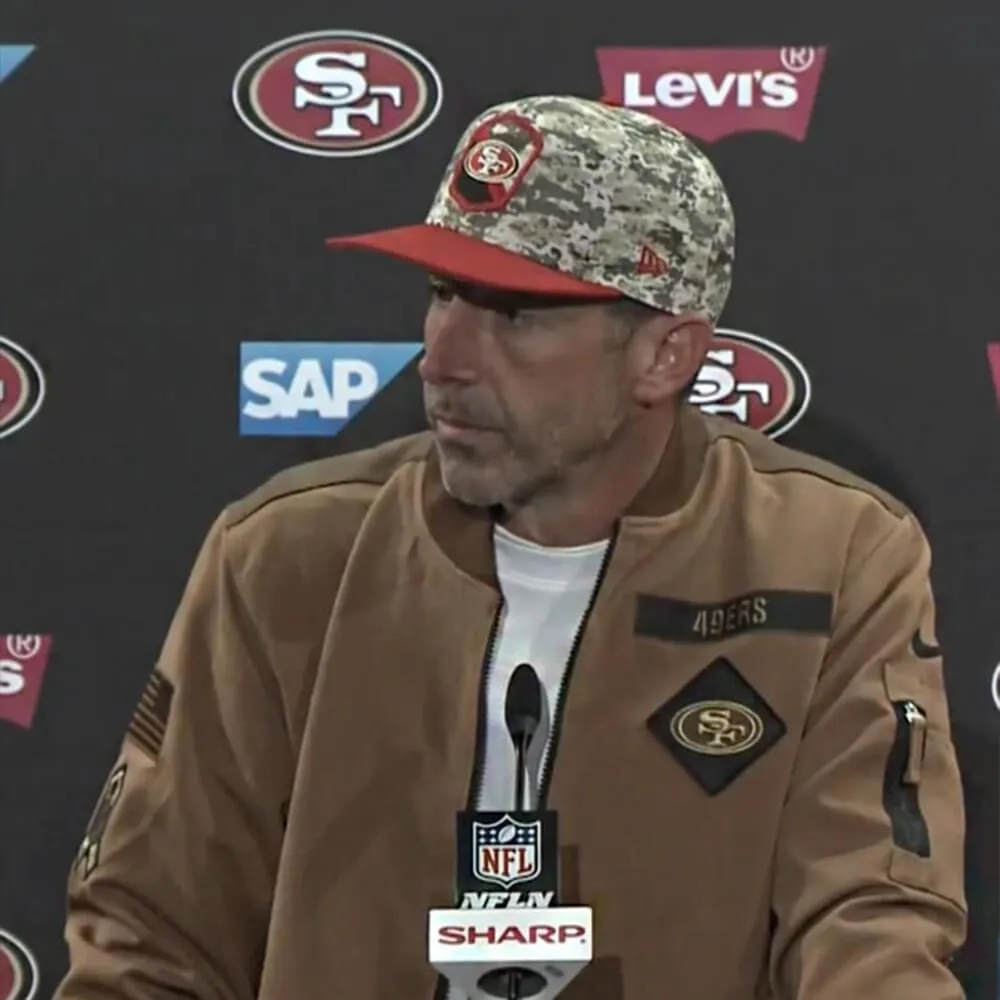 Kyle Shanahan 49ers Salute To Service Jacket