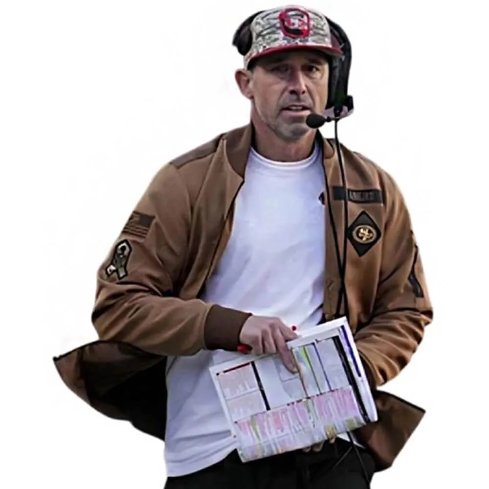 Kyle Shanahan 49ers Salute To Service Jacket