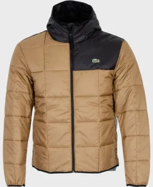 Lacoste Bh1666 Jacket Cookie/Black