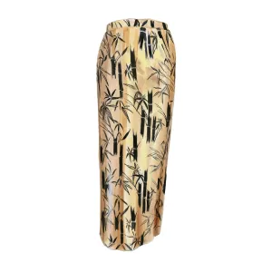 Lady Cavendish Silk Pencil Skirt