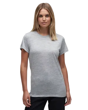 Le Bent Women's Ultralight Short Sleeve Tee - Heather Grey