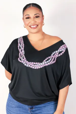 LEI LOKELANI DOLMAN TOP