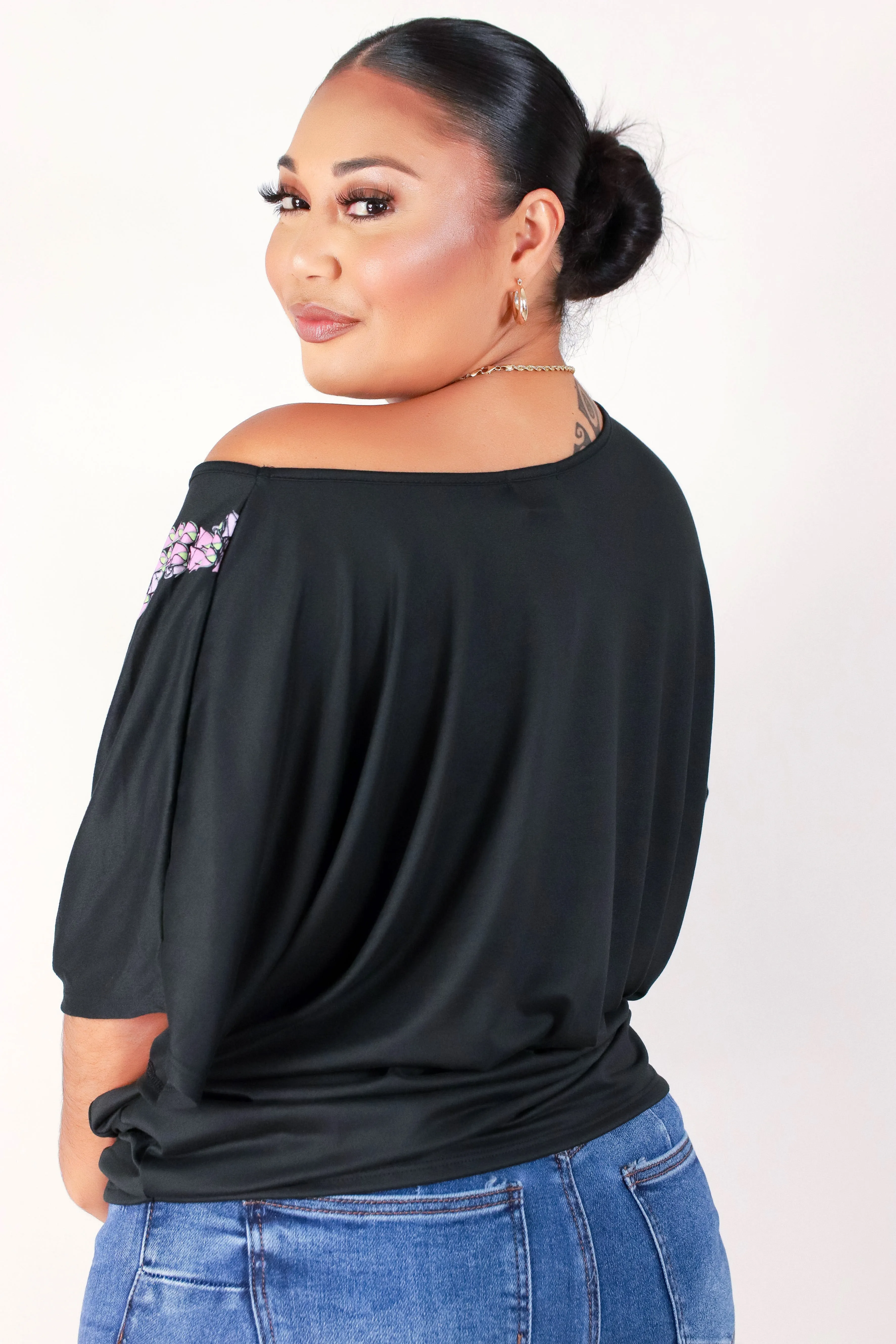 LEI LOKELANI DOLMAN TOP