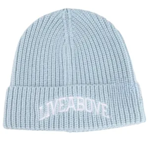 Live Above Arched logo Beanie - Powder Blue