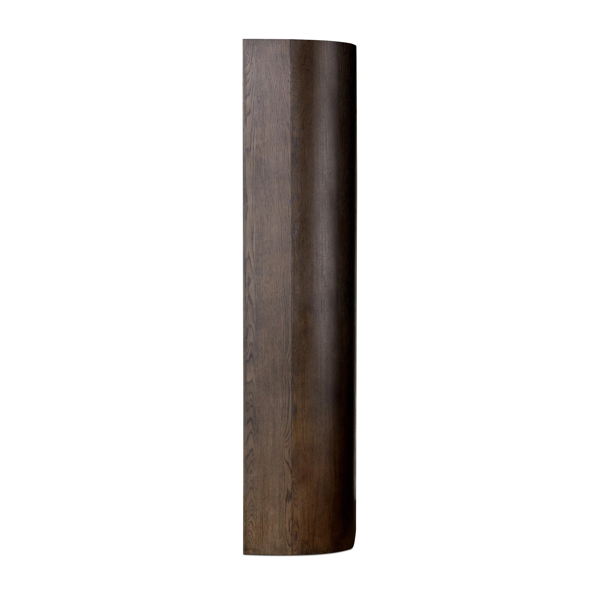 Lockhart Bookcase - Rubbed Black Oak Solid