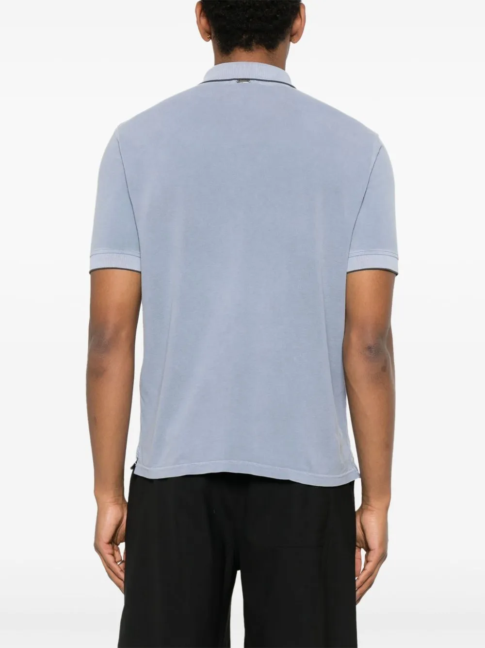 Logo cotton polo shirt