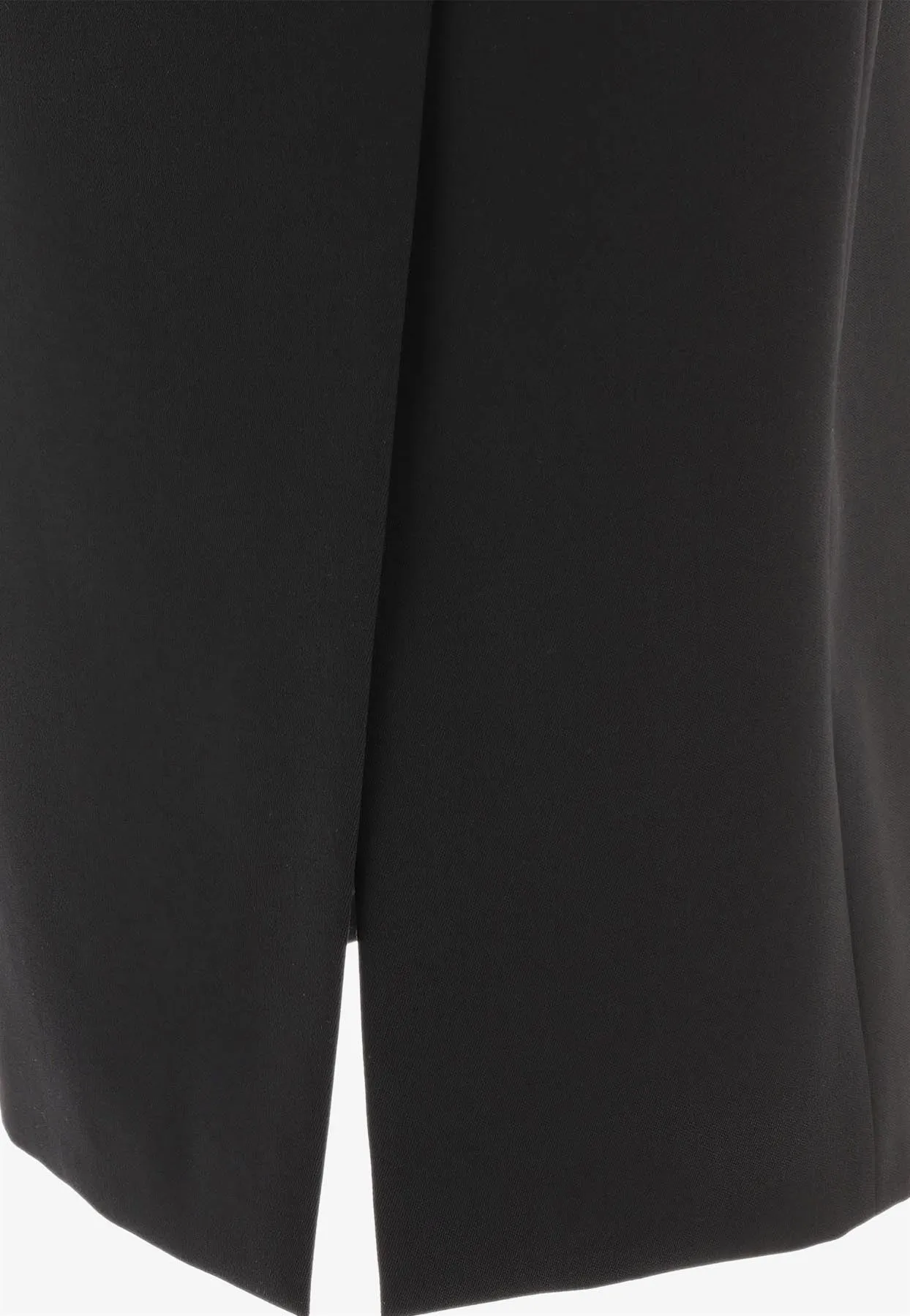 Logo Plaque Pencil Skirt