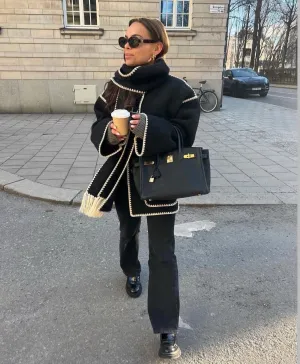 LOLA | COSY WOOL CAPE JACKET
