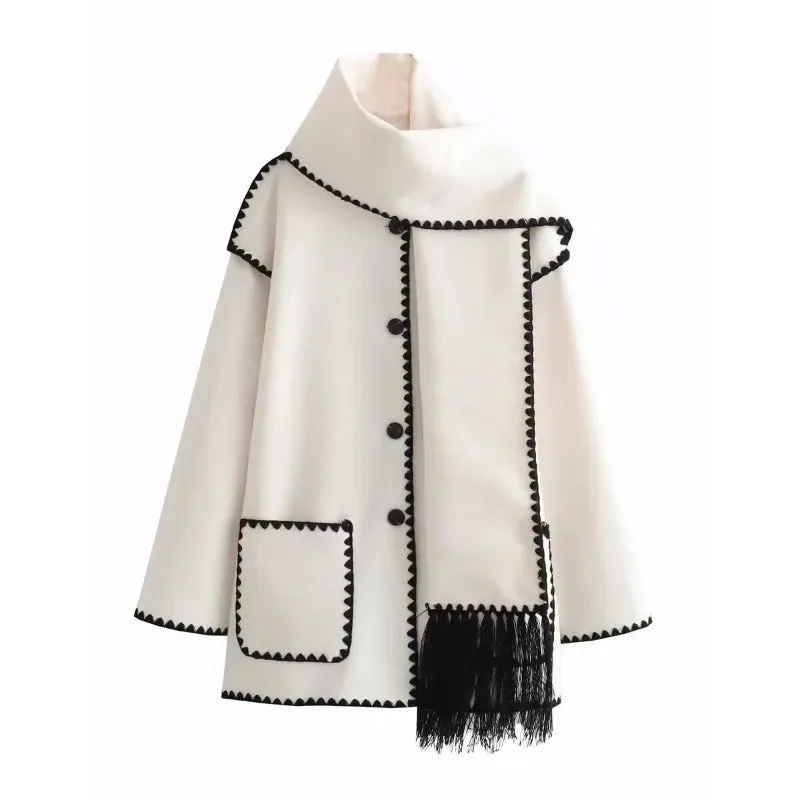 LOLA | COSY WOOL CAPE JACKET