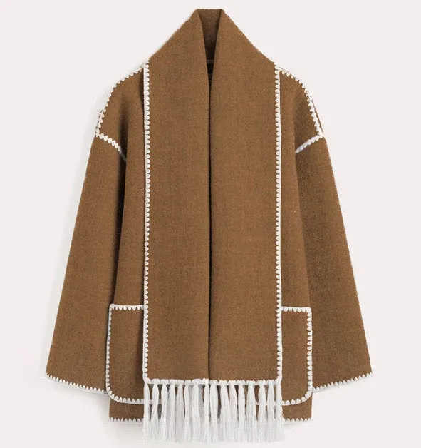 LOLA | COSY WOOL CAPE JACKET