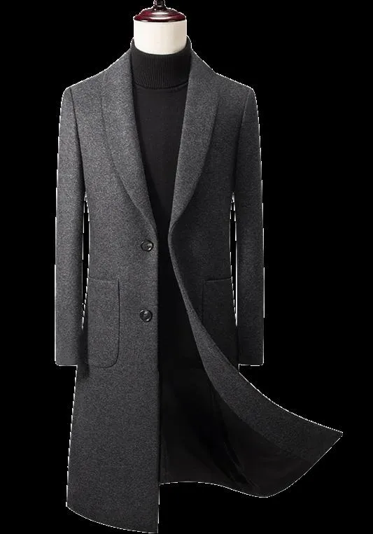 LONG WOOL OVERCOAT