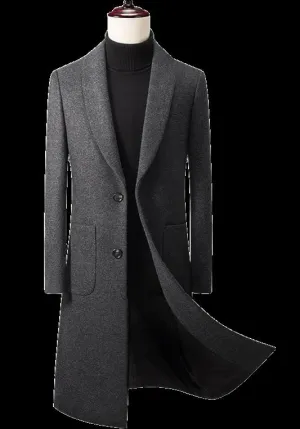 LONG WOOL OVERCOAT