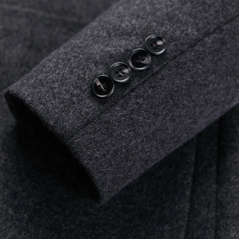 LONG WOOL OVERCOAT