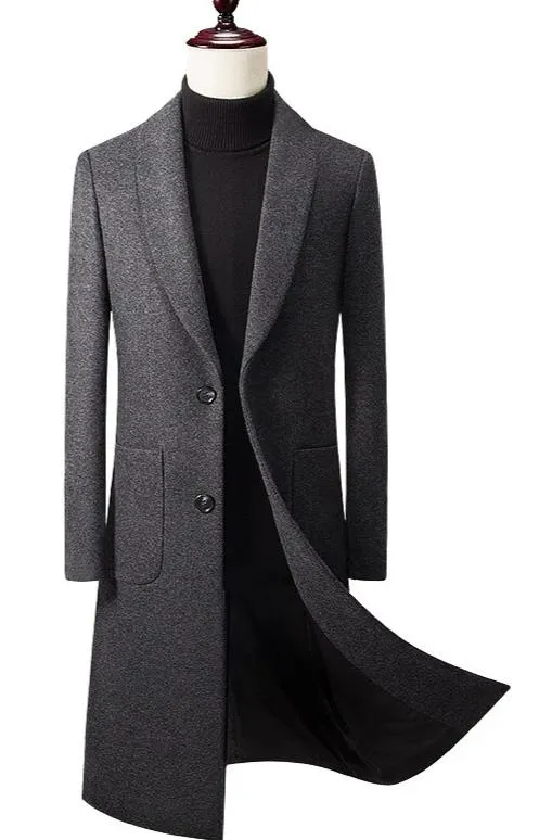 LONG WOOL OVERCOAT