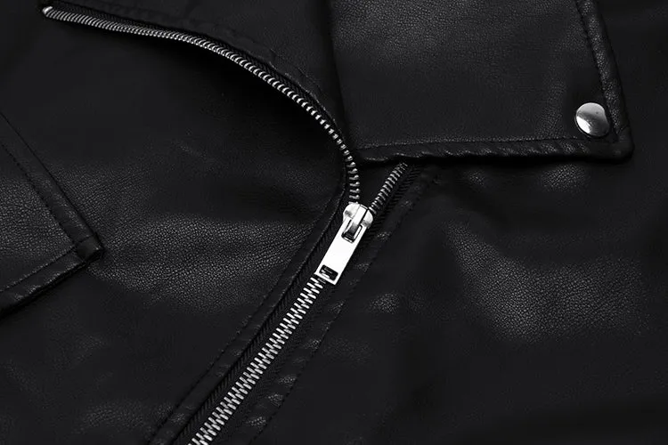 Lucie Loose Leather Jacket