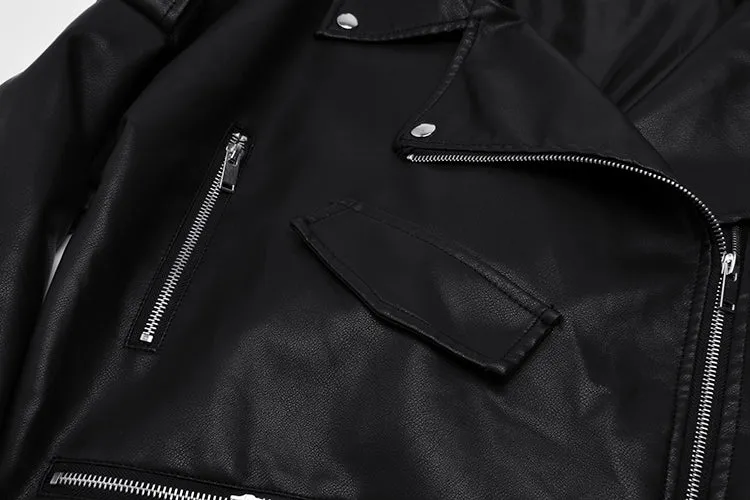 Lucie Loose Leather Jacket
