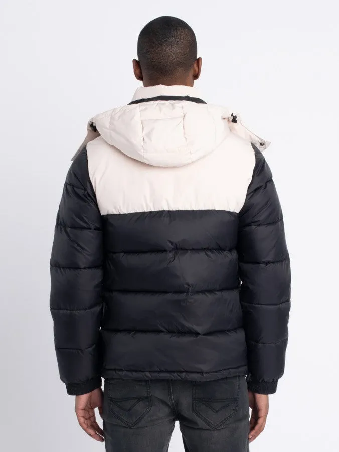 Luke 1977 Hodges Railings Jacket Jet Black/Ecru
