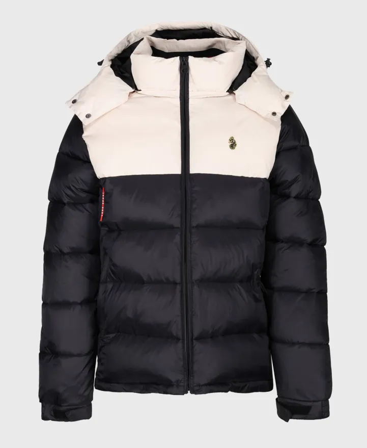 Luke 1977 Hodges Railings Jacket Jet Black/Ecru