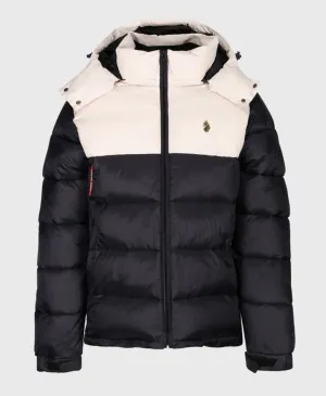 Luke 1977 Hodges Railings Jacket Jet Black/Ecru