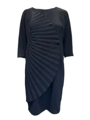Marina Rinaldi Women's Black Dizione Sheath Dress Size 20W/29 NWT
