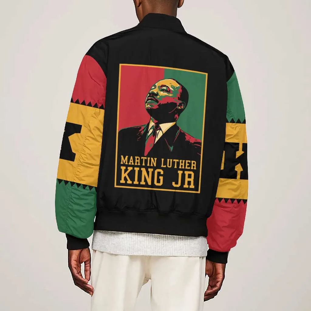 Martin Luther King Jr Bomber Jacket MLK Retro Style DT03