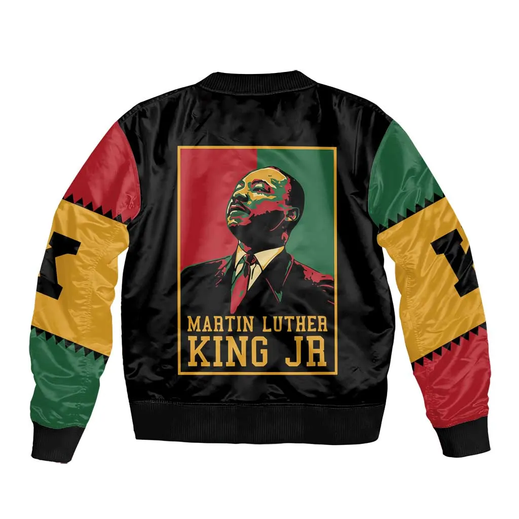 Martin Luther King Jr Bomber Jacket MLK Retro Style DT03