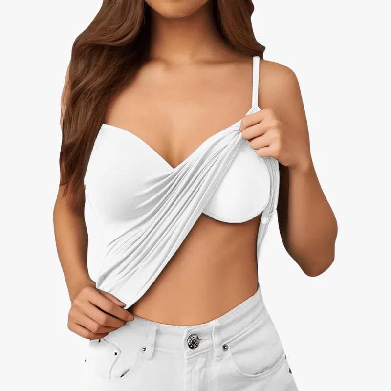 Mason | Vest Top with Built in Bra with Padded Women's Basic Seamless Camisole