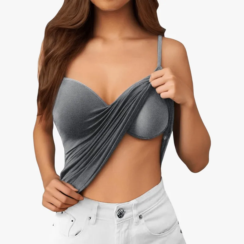 Mason | Vest Top with Built in Bra with Padded Women's Basic Seamless Camisole