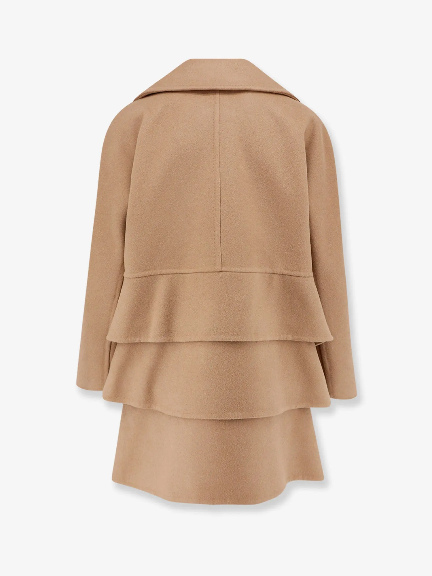 Max Mara Asturie1234 Oversize Virgin Wool And Cashmere Coat