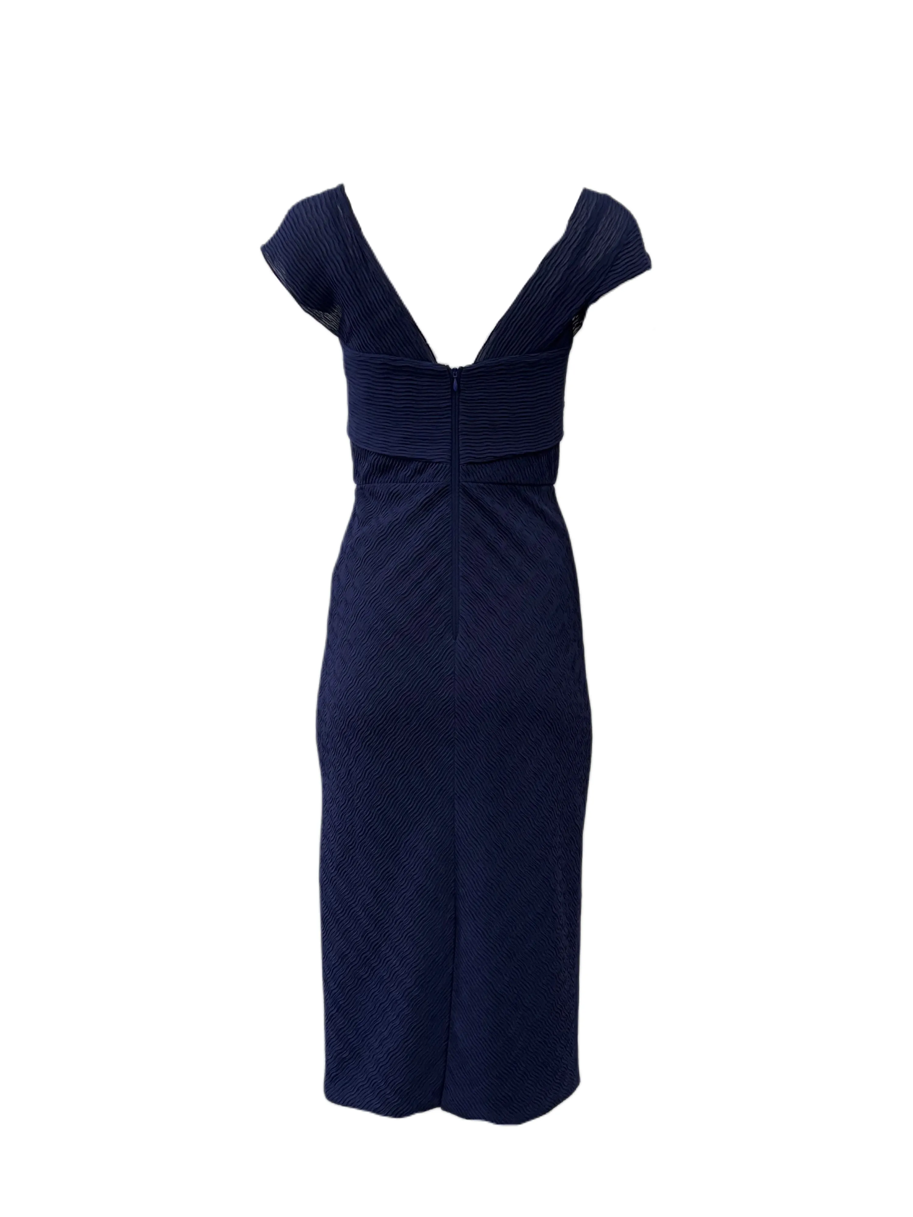 Max Mara Women's Blue Cele Sheath Dress NWT