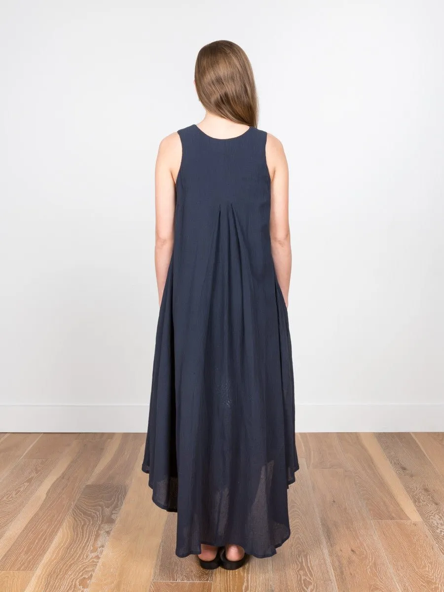 maxi dress - navy