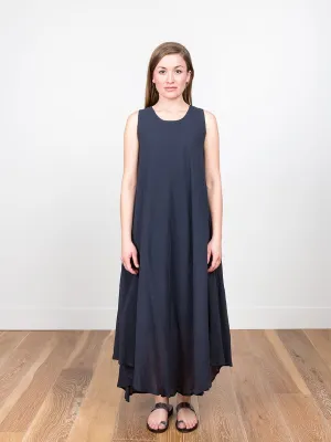 maxi dress - navy