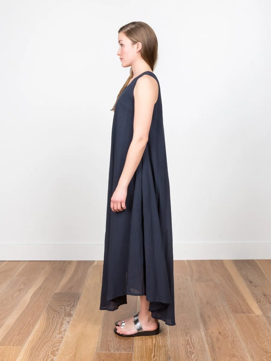 maxi dress - navy
